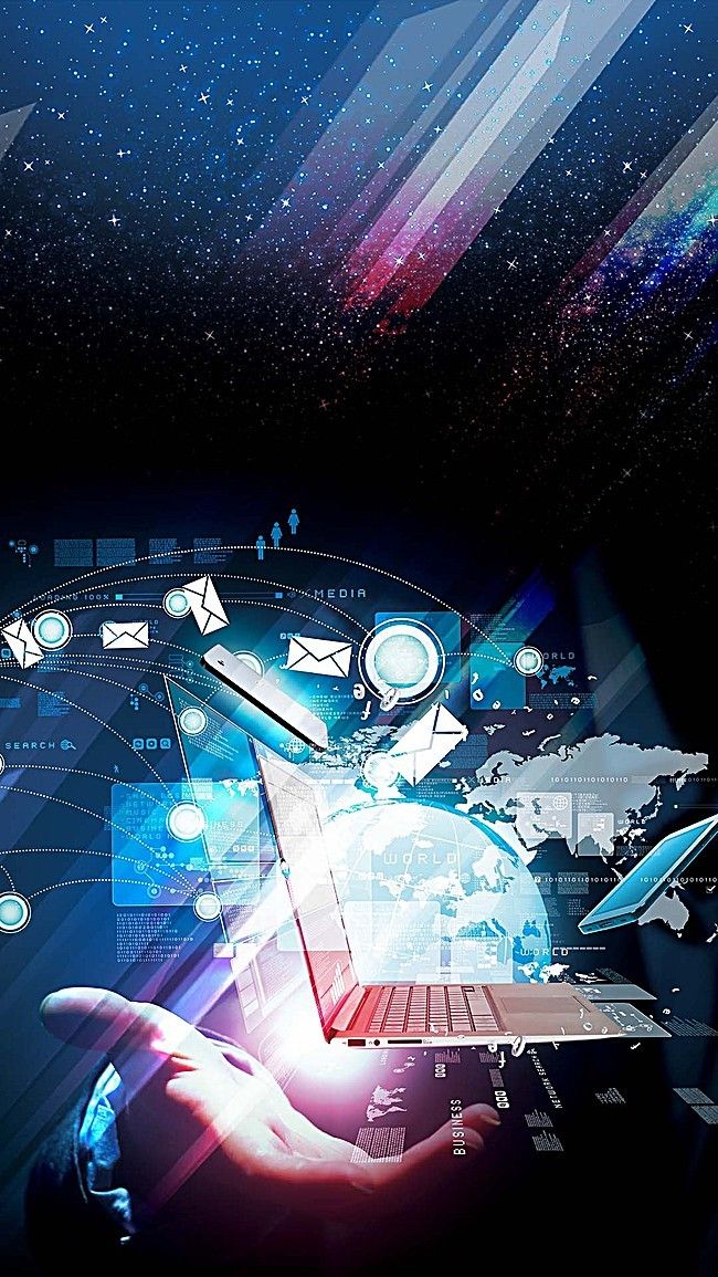 科幻星空網(wǎng)絡(luò)科技H5背景_背景圖片免費下載_巧辦網(wǎng)