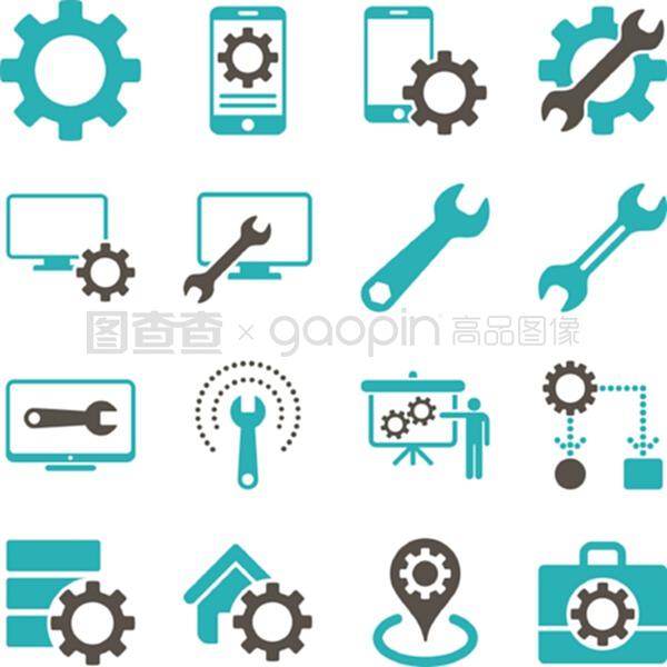 商務(wù)信息咨詢 核心選項(xiàng)與服務(wù)工具圖標(biāo)集解析